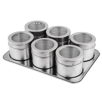 DHL Free Shipping 50pcs/lot Magical magnetic Stainless steel spice jar monosexuality tank sauce pot seasoning bottle
DHL Free Shipping 50pcs/lot Magical magnetic Stainless steel spice jar monosexuality tank sauce pot seasoning bottle