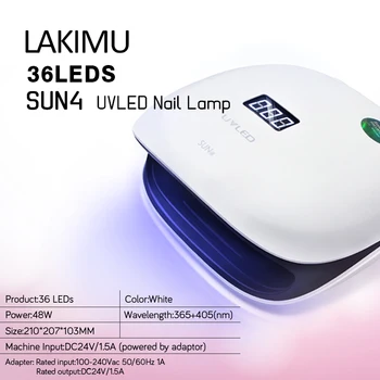 Lakimu LED UV Lamp for Nails Gel Polish Varnish Nail Dryer Flip Cover Shape Fast Drying Timer Electric Nail Tools for Nail Art
Lakimu LED UV Lamp for Nails Gel Polish Varnish Nail Dryer Flip Cover Shape Fast Drying Timer Electric Nail Tools for Nail Art