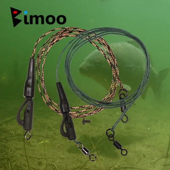 Bimoo 2pieces Readymade Carp Fishing Chod Rig Terminal Tackle Set For Carp Fishing Safety Clip Helicopter Swivel Link Leader
Bimoo 2pieces Readymade Carp Fishing Chod Rig Terminal Tackle Set For Carp Fishing Safety Clip Helicopter Swivel Link Leader