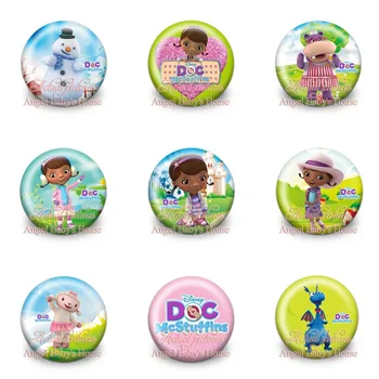 9pcs Doc McStuffins Cartoon Accessory Badges Children's Gift Brooches Pins Bag/Clothes DecorRound 30MM Buttons Party Supplies
9pcs Doc McStuffins Cartoon Accessory Badges Children's Gift Brooches Pins Bag/Clothes DecorRound 30MM Buttons Party Supplies