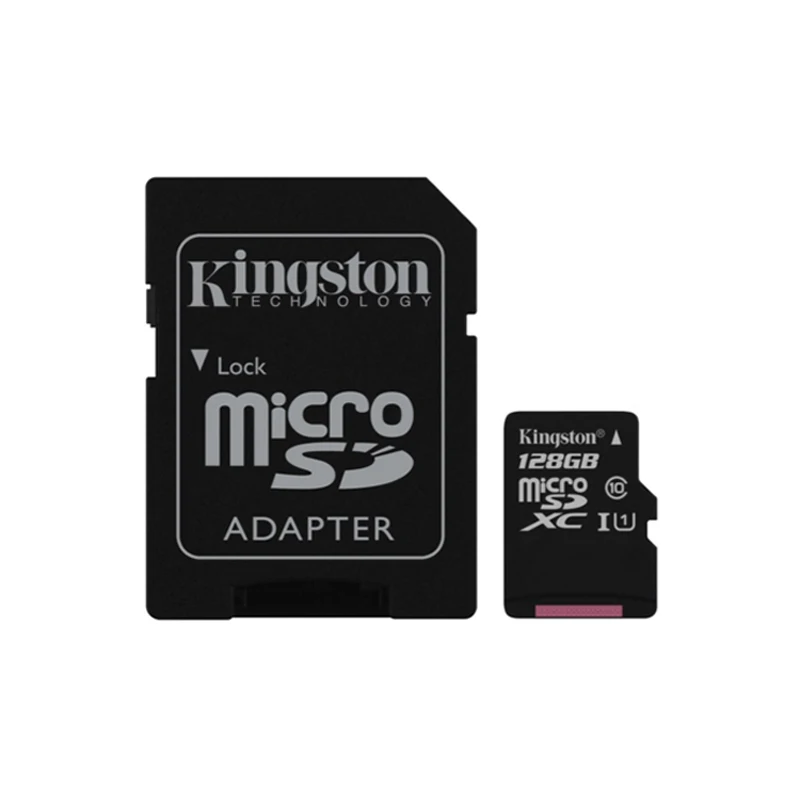 Tarjeta Micro SD Kingston Technology Canvas Select (128 GB, MicroSDXC, Clase 10, UHS-I, 80 MB/s) Color negro
Tarjeta Micro SD Kingston Technology Canvas Select (128 GB, MicroSDXC, Clase 10, UHS-I, 80 MB/s) Color negro