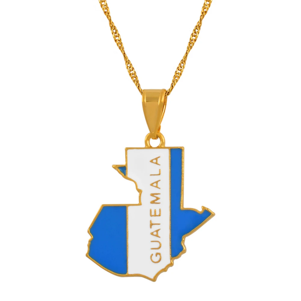 Guatemala Map and Color Flag Pendant Necklaces for Women Gilrs Jewelry Patriotic Gifts Guatemala Necklaces
Guatemala Map and Color Flag Pendant Necklaces for Women Gilrs Jewelry Patriotic Gifts Guatemala Necklaces