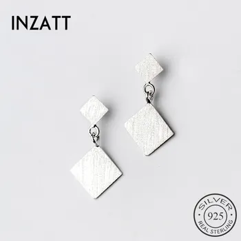 INZATT Minimalist Trendy Geometric Scrub Square Dangle Drop Earrings 925 Sterling Silver Fashion Jewelry For Women Party Gifts
INZATT Minimalist Trendy Geometric Scrub Square Dangle Drop Earrings 925 Sterling Silver Fashion Jewelry For Women Party Gifts