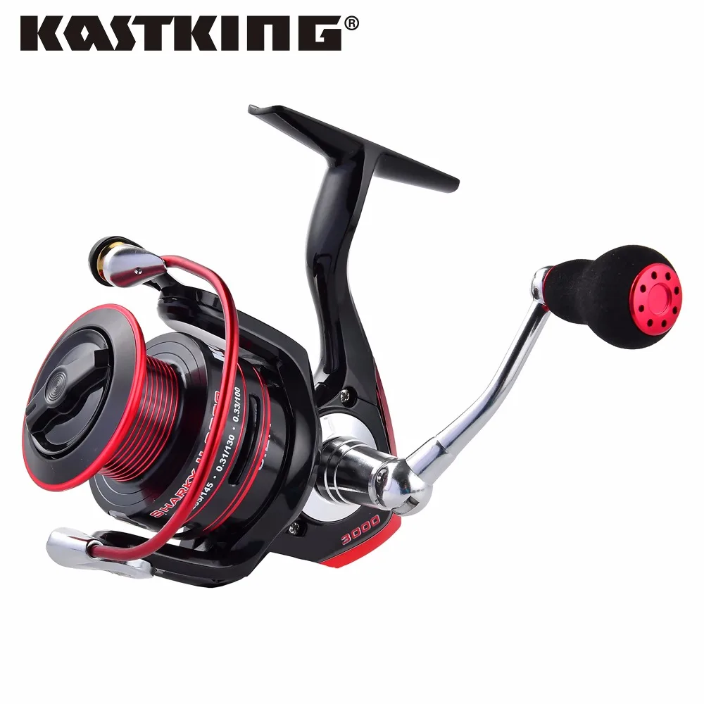 KastKing Sharky II Max Drag 19KG Water Resistant Spinning Reel with Metal Spool Lighter Stronger Freshwater Fishing Reel
KastKing Sharky II Max Drag 19KG Water Resistant Spinning Reel with Metal Spool Lighter Stronger Freshwater Fishing Reel