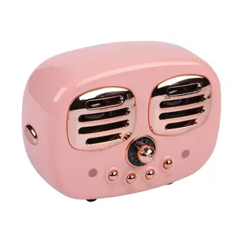 Retro Wireless Bluetooth Speaker Mini Portable Music Player Built-in high-definition microphone
Retro Wireless Bluetooth Speaker Mini Portable Music Player Built-in high-definition microphone