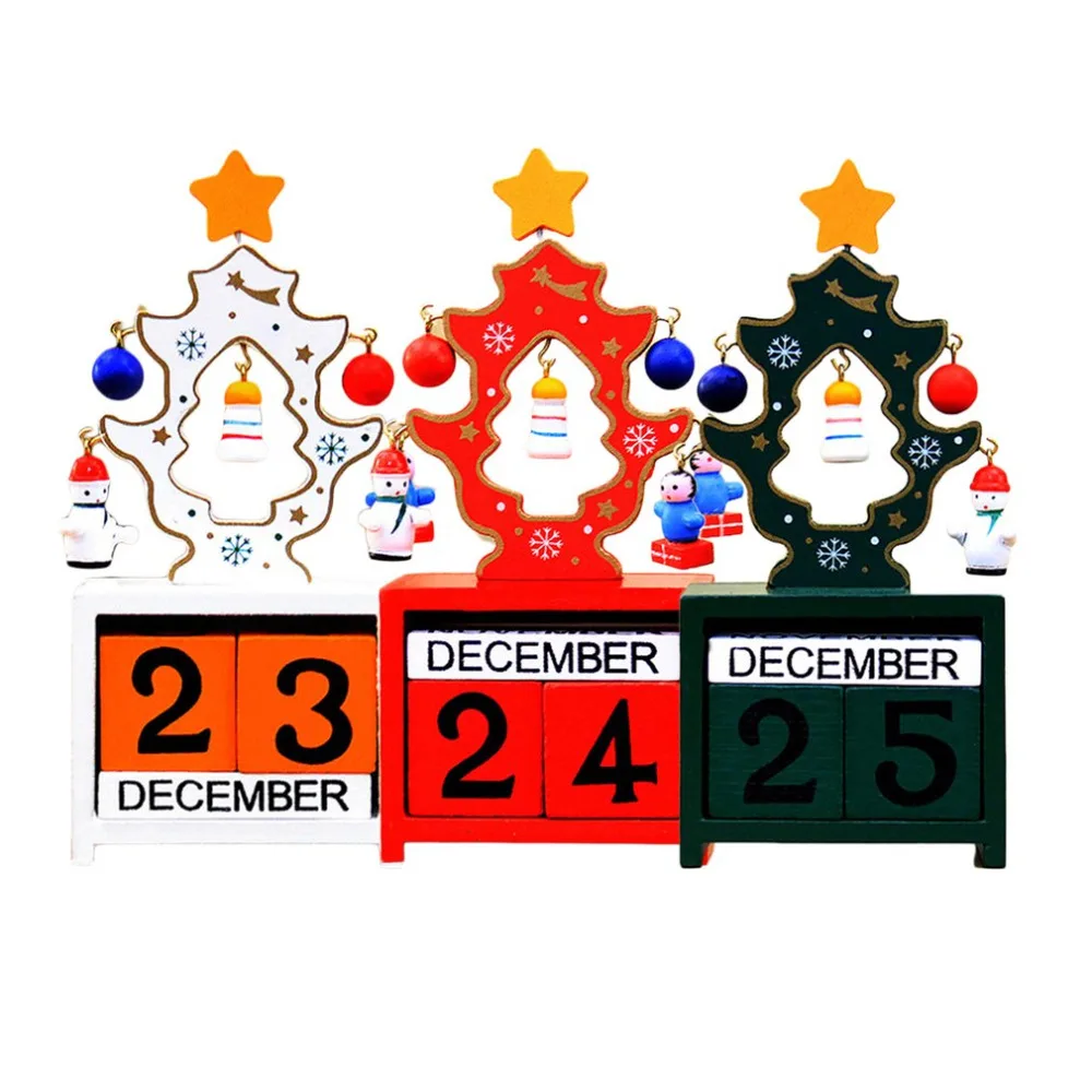 3 Patterns Wood Christmas Calendars Decorations Home Xmas Ornament Advent Calendars Navidad Children's Christmas Gifts
3 Patterns Wood Christmas Calendars Decorations Home Xmas Ornament Advent Calendars Navidad Children's Christmas Gifts