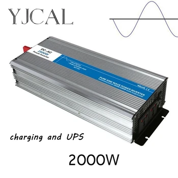 Pure Sine Wave Inverter 2000W Watt DC 12V To AC 220V Home Power Converter Frequency Electric Power Supply With Charger And UPS
Pure Sine Wave Inverter 2000W Watt DC 12V To AC 220V Home Power Converter Frequency Electric Power Supply With Charger And UPS