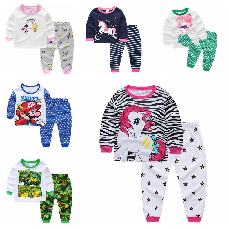 Autumn Children's Clothes Pajamas Set Boys Pyjamas Sets Cartoon Kids Baby Nightwear Pijamas Baby Girls Sleepwear Pajamas
Autumn Children's Clothes Pajamas Set Boys Pyjamas Sets Cartoon Kids Baby Nightwear Pijamas Baby Girls Sleepwear Pajamas