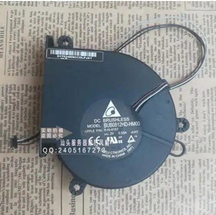 610-0157 BUB0812HD-HM00 Fan W/Fan Temp Sensor 593-1432 for A1407 Mc914 27" Thunderbolt Cinema Display
610-0157 BUB0812HD-HM00 Fan W/Fan Temp Sensor 593-1432 for A1407 Mc914 27" Thunderbolt Cinema Display