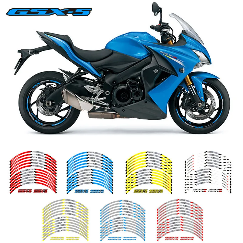 12Pcs high quality Motorcycle Wheel Stickers stripe reflective rim decoration For suzuki GSX-S750 GSXS1000 750 1000
12Pcs high quality Motorcycle Wheel Stickers stripe reflective rim decoration For suzuki GSX-S750 GSXS1000 750 1000