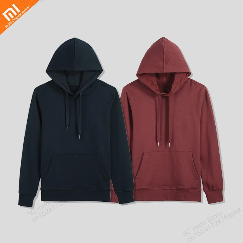 Xiaomi Mijia New wild solid color comfortable simple cotton casual sweater hooded head men's and women's couple jacket
Xiaomi Mijia New wild solid color comfortable simple cotton casual sweater hooded head men's and women's couple jacket