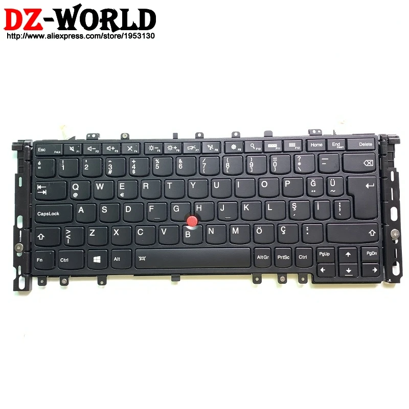 New Original TR Tukish Backlit Keyboard for Lenovo Thinkpad S1 Yoga Yoga 12 Laptop Backight Teclado 04Y2648 04Y2944 SN20A45486
New Original TR Tukish Backlit Keyboard for Lenovo Thinkpad S1 Yoga Yoga 12 Laptop Backight Teclado 04Y2648 04Y2944 SN20A45486