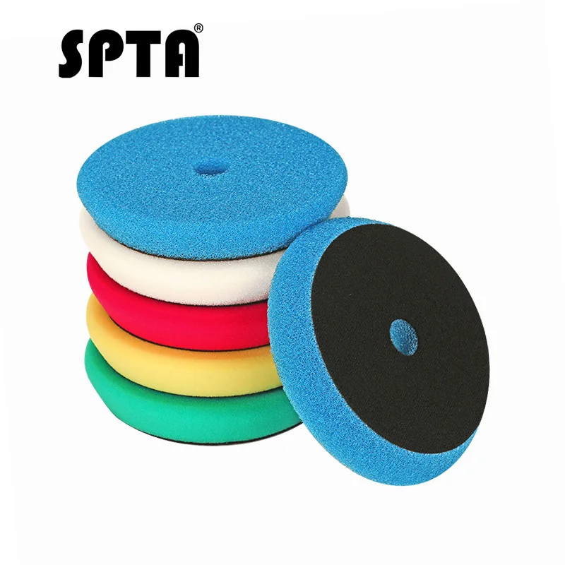 SPTA 5pcs Car Wax Sponge Foam Polishing Pad Set Buffing Waxing Pads For Car Polisher Buffer Drill Polish Wash Wheel Brush 6inch
SPTA 5pcs Car Wax Sponge Foam Polishing Pad Set Buffing Waxing Pads For Car Polisher Buffer Drill Polish Wash Wheel Brush 6inch