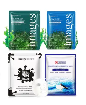 Images 60Pcs seaweed moisturizing facial mask Hydrating shrink pores shrink pores skin care South Korean ROREC nest milk mask
Images 60Pcs seaweed moisturizing facial mask Hydrating shrink pores shrink pores skin care South Korean ROREC nest milk mask