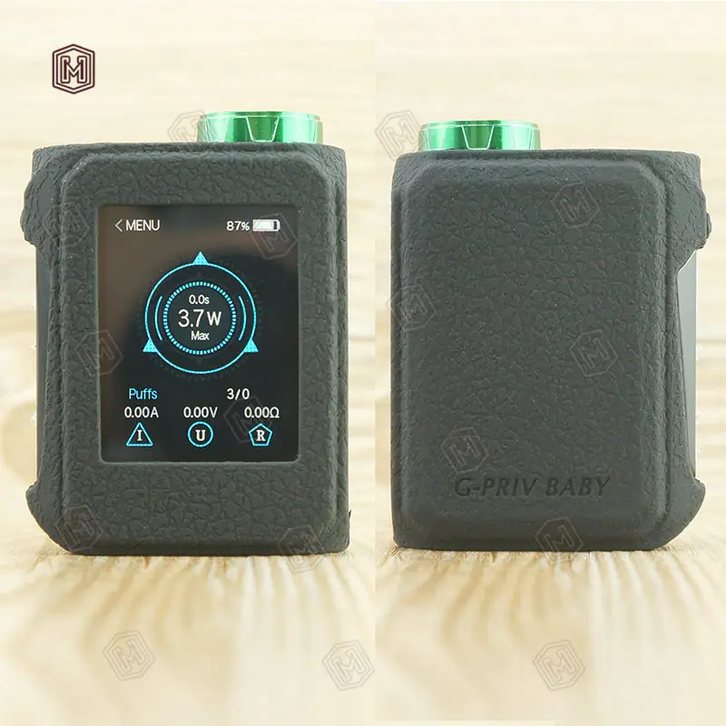 Microsmoke 1pc silicone cas for Smok G-Priv Baby Luxe Edition Gpriv 85W TC Protective Cover Shield (Black)
Microsmoke 1pc silicone cas for Smok G-Priv Baby Luxe Edition Gpriv 85W TC Protective Cover Shield (Black)