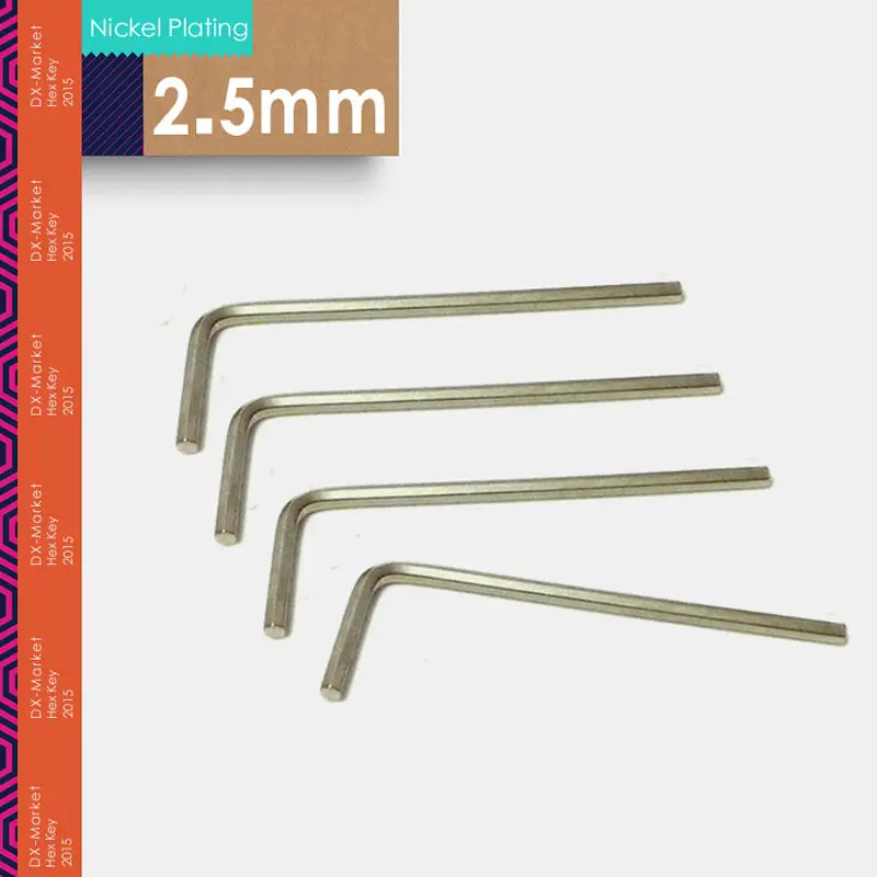 2.5mm , 50pcs/lot , DIN911 2.5mm Hex key , Allen key DIY hand tools , m2.5 nickel plating tool
2.5mm , 50pcs/lot , DIN911 2.5mm Hex key , Allen key DIY hand tools , m2.5 nickel plating tool
