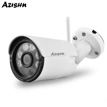 AZISHN Outdoor WIFI 5MP 2592*1944 HD IP Camera Wireless Metal Weatherproof Night Vision CCTV Home Security Bullet Network Camera
AZISHN Outdoor WIFI 5MP 2592*1944 HD IP Camera Wireless Metal Weatherproof Night Vision CCTV Home Security Bullet Network Camera