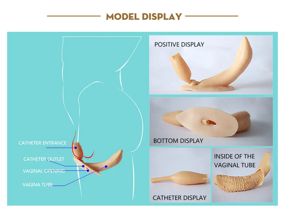 Мастурбатор реалистичный KOKOS Adarashi 3 c двойным слоем, TPR, телесный, 20 см 0T-00015921 - KOKOS - Вагины - Купить