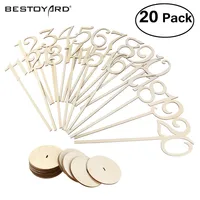 Wedding Table Number Table Cards Wedding Decoration Event Party Supplies Home Decoration image
