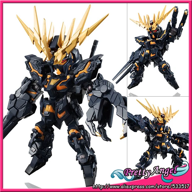 Оригинальный стиль Bandai Tamashii nxedge мобильный костюм Gundam Единорог фигурка-Banshee (режим