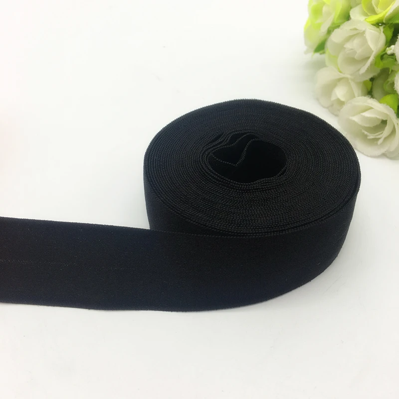 Black (5yards/lot) 1"(25mm) Multirole Fold Over Elastics Spandex Satin Band DIY Lace Sewing Trim
Black (5yards/lot) 1"(25mm) Multirole Fold Over Elastics Spandex Satin Band DIY Lace Sewing Trim