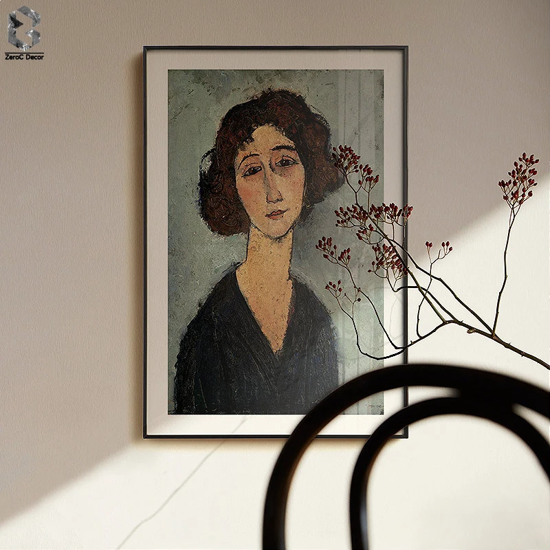 Amedeo Modigliani of Italy художественный холст Постер и печать для девочек Настенная