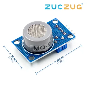 1pcs MQ-9 MQ9 Carbon monoxide alarm combustible gas sensor module
1pcs MQ-9 MQ9 Carbon monoxide alarm combustible gas sensor module