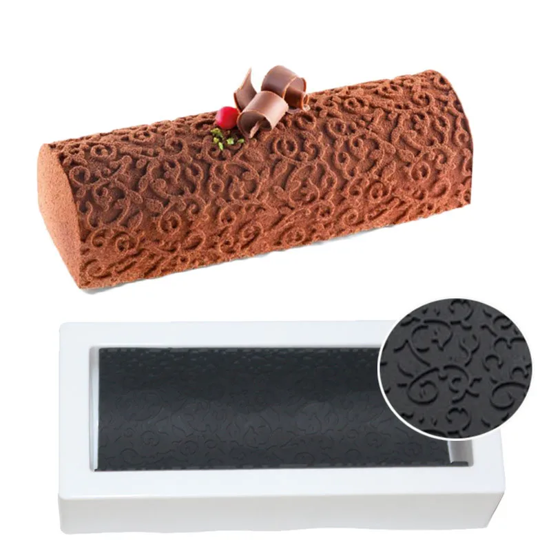 2PCS Silicone Arabesque Texture Shape Mat Kit Cake Molds Baking Sheet Twinkie Muffin Mousse Dessert Bakeware Pan Mold Tools
2PCS Silicone Arabesque Texture Shape Mat Kit Cake Molds Baking Sheet Twinkie Muffin Mousse Dessert Bakeware Pan Mold Tools