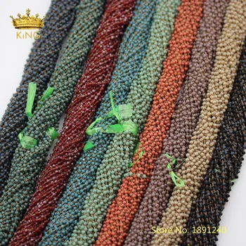 5meter 2x3mm Matted Glass Chains,Tiny Faceted Rondelle Glass Wire Wrapped Brass Copper Links Small Frosted Glass Findings HX209
5meter 2x3mm Matted Glass Chains,Tiny Faceted Rondelle Glass Wire Wrapped Brass Copper Links Small Frosted Glass Findings HX209
