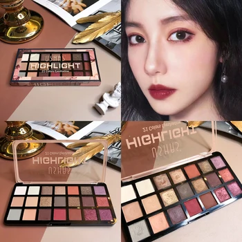 Shimmer Matte 21 Color Eyeshadow Pallete Glitter Diamond Eyeshadow Palette Nude Pigment Longlasting Makeup Palette Cosmetic
Shimmer Matte 21 Color Eyeshadow Pallete Glitter Diamond Eyeshadow Palette Nude Pigment Longlasting Makeup Palette Cosmetic