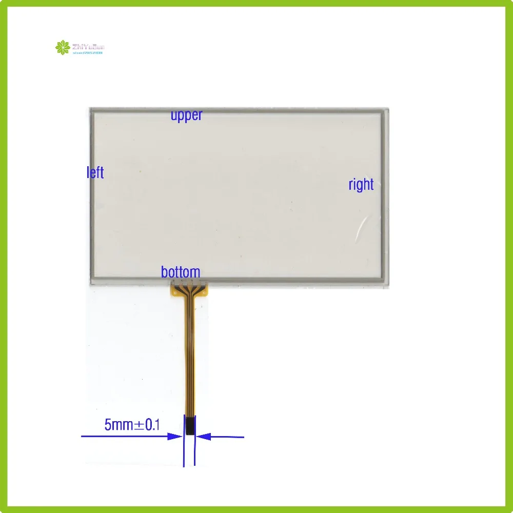 

ZhiYuSun wholes 164mm*97mm 7inch 4 lins Touch Screen glass touchsensor 164*97 touchglass digitizer GLASS Good 2PCS/lot