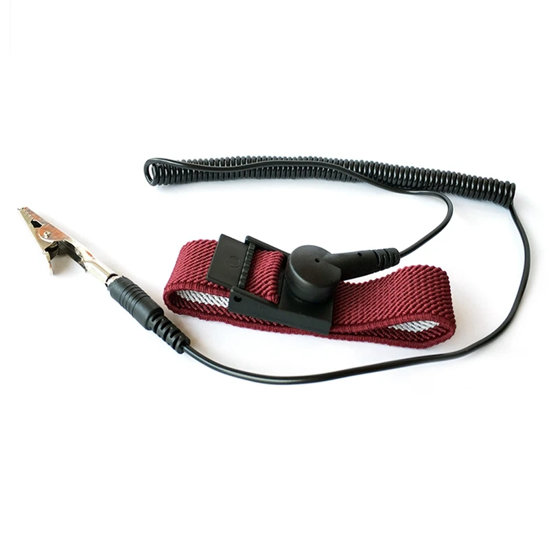 1.8m Anti Static ESD Wrist Strap Discharge Bands Antistatic Bracelet Grounding Static-Release Wristband with Clip
1.8m Anti Static ESD Wrist Strap Discharge Bands Antistatic Bracelet Grounding Static-Release Wristband with Clip