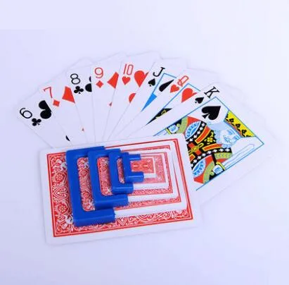 

1set Shrinking Cards Magic Tricks Big to Small Playing Card Magie Magician Close Up Illusion Gimmicks Props Mentalism Funny