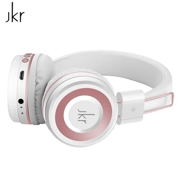 JKR-210B Hifi Audio Auricular Cordless Wireless Blutooth Headphones Big Casque Bluetooth For Phone Headsets Player With Mic
JKR-210B Hifi Audio Auricular Cordless Wireless Blutooth Headphones Big Casque Bluetooth For Phone Headsets Player With Mic