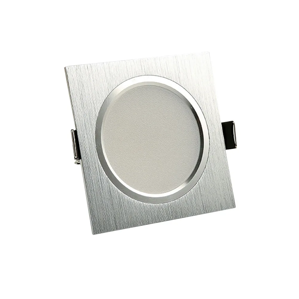 

Ultra Bright square LED Downlight 3W 5W 7W 9W 12W 15W Aluminum AC110V 220V dimmable LED Down Light Ceiling Recessed SpotLight