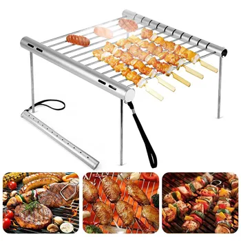 Mini Pocket BBQ Grill Outdoor Portable Stainless Steel BBQ Grill Folding Shrinking Camping BBQ Grill Barbecue Accessories
Mini Pocket BBQ Grill Outdoor Portable Stainless Steel BBQ Grill Folding Shrinking Camping BBQ Grill Barbecue Accessories