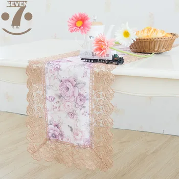Free Shipping Wedding Banquet Soft Purple Floral Jacquard Fabric ROSE Elegant Embroidered Lace Border Decorative Table Runner
Free Shipping Wedding Banquet Soft Purple Floral Jacquard Fabric ROSE Elegant Embroidered Lace Border Decorative Table Runner