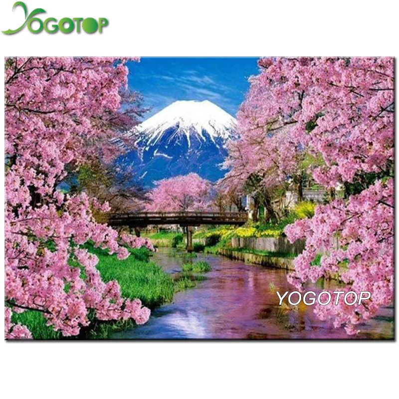 YOGOTOP Diy Diamond Painting Cross Stitch Sakura Japan nature scenery Diamond Embroidery Full 5D Diamond Mosaic Decorative QA005
YOGOTOP Diy Diamond Painting Cross Stitch Sakura Japan nature scenery Diamond Embroidery Full 5D Diamond Mosaic Decorative QA005