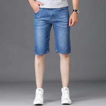 2018 Men Business Summer Style Casual Knee Length New Men Short Jeans Personality Thin Denim Short Jeans Men Fashion
2018 Men Business Summer Style Casual Knee Length New Men Short Jeans Personality Thin Denim Short Jeans Men Fashion