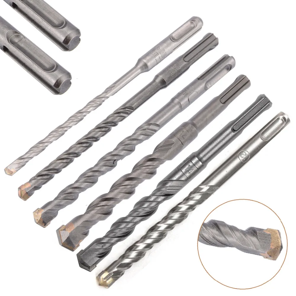 160mm 6/8/10/12/14/16mm Twist Spiral SDS Plus Hammer Drill Bit Round Shank Twist Electric Hammer Drill Bits
160mm 6/8/10/12/14/16mm Twist Spiral SDS Plus Hammer Drill Bit Round Shank Twist Electric Hammer Drill Bits