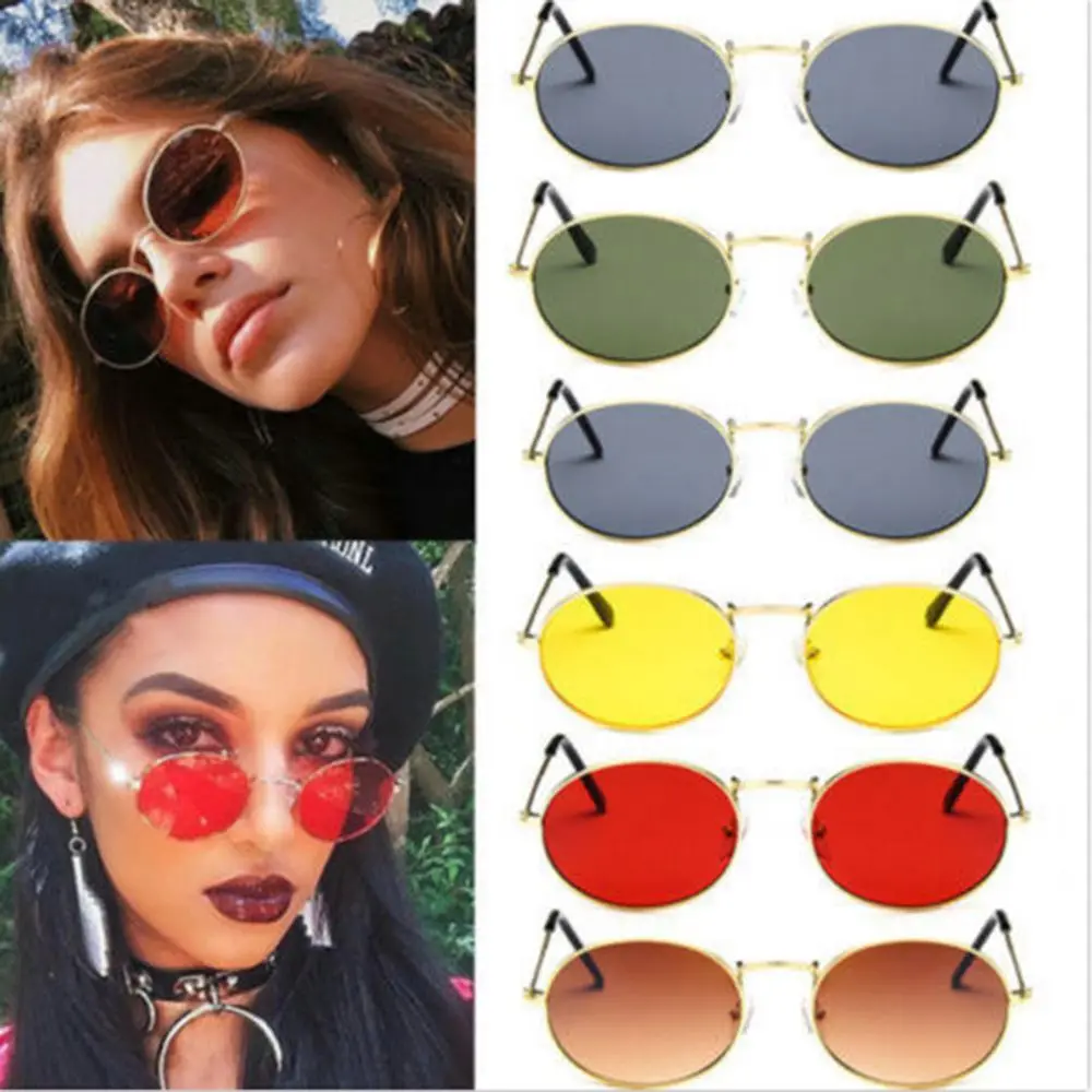 SEKINEW Oval Sunglasses Ellipse Frame Vintage Glasses Trendy Fashion Retro Shades Driver Goggles
SEKINEW Oval Sunglasses Ellipse Frame Vintage Glasses Trendy Fashion Retro Shades Driver Goggles