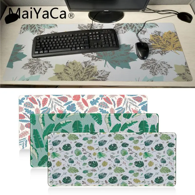 MaiYaCa Personalized Cool Fashion leaves Pattern Anti-Slip Rubber Computermats Anime Cartoon Print Large Size Game Mouse Pad
MaiYaCa Personalized Cool Fashion leaves Pattern Anti-Slip Rubber Computermats Anime Cartoon Print Large Size Game Mouse Pad