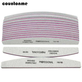 10pcs Professional Nail File Grey Boat Sanding Polish Buffer sandpaper 100/180 Nail Manicure Tools Acrylic Nail Art Solon Tools
10pcs Professional Nail File Grey Boat Sanding Polish Buffer sandpaper 100/180 Nail Manicure Tools Acrylic Nail Art Solon Tools
