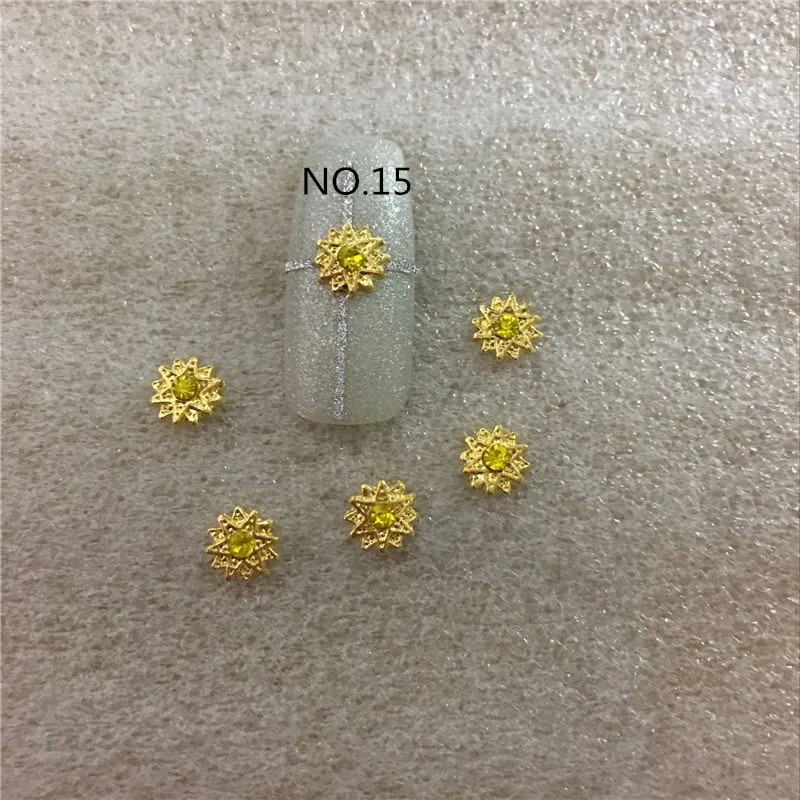 10 pcs/bag Golden New Style A Diamond Jewelry Golden YellowLemon Diamond 3d Nail Art Decoration Ornament Nail Sticker NO.15 NO16
10 pcs/bag Golden New Style A Diamond Jewelry Golden YellowLemon Diamond 3d Nail Art Decoration Ornament Nail Sticker NO.15 NO16
