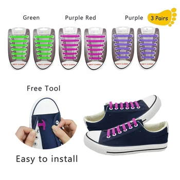 12Pcs/Set Waterproof Eastic Silicone Children Athletic Running No Tie Shoelaces for Women Shoe and Sneakers
12Pcs/Set Waterproof Eastic Silicone Children Athletic Running No Tie Shoelaces for Women Shoe and Sneakers