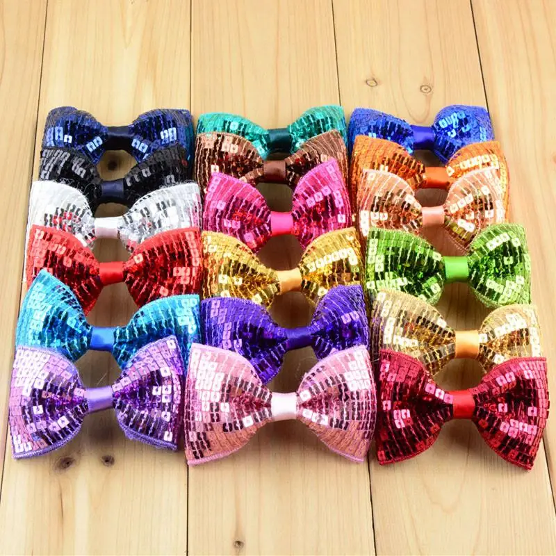200pcs/lot 19color U Pick Wholesale 8.5cm Boutique Sequin Bows Embroidered Glitter Hair Bow girls Garment AccessoriesHDJ29
200pcs/lot 19color U Pick Wholesale 8.5cm Boutique Sequin Bows Embroidered Glitter Hair Bow girls Garment AccessoriesHDJ29