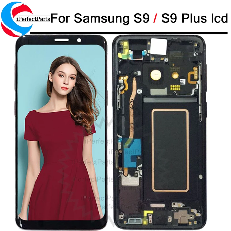 Super AMOLED LCD Screen for Samsung S9 G9600 S9 Plus S9+ G9650 lcd display touch digitizer Assembly with frame replacement
Super AMOLED LCD Screen for Samsung S9 G9600 S9 Plus S9+ G9650 lcd display touch digitizer Assembly with frame replacement
