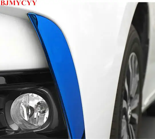 BJMYCYY Car styling Front fog lamp shade frame decoration strip For Toyota corolla 2017 Auto accessories
BJMYCYY Car styling Front fog lamp shade frame decoration strip For Toyota corolla 2017 Auto accessories