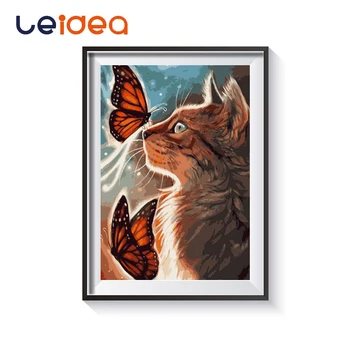 Animal Cat And Butterfly DIY Painting By Numbers On Canvas Painting And Calligraphy Wall Art For Home Decor 40x50
Animal Cat And Butterfly DIY Painting By Numbers On Canvas Painting And Calligraphy Wall Art For Home Decor 40x50