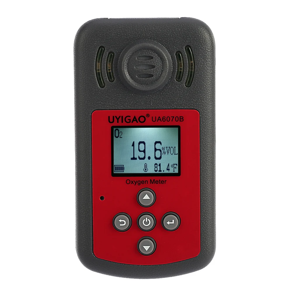 Handheld Portable Automotive Mini Oxygen Meter High Precision O2 Gas Tester Monitor Detector LCD Display Sound and Light Alarm
Handheld Portable Automotive Mini Oxygen Meter High Precision O2 Gas Tester Monitor Detector LCD Display Sound and Light Alarm